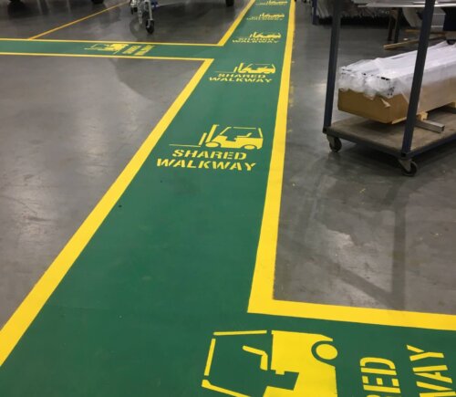 Warehouse & Industrial Line Marking